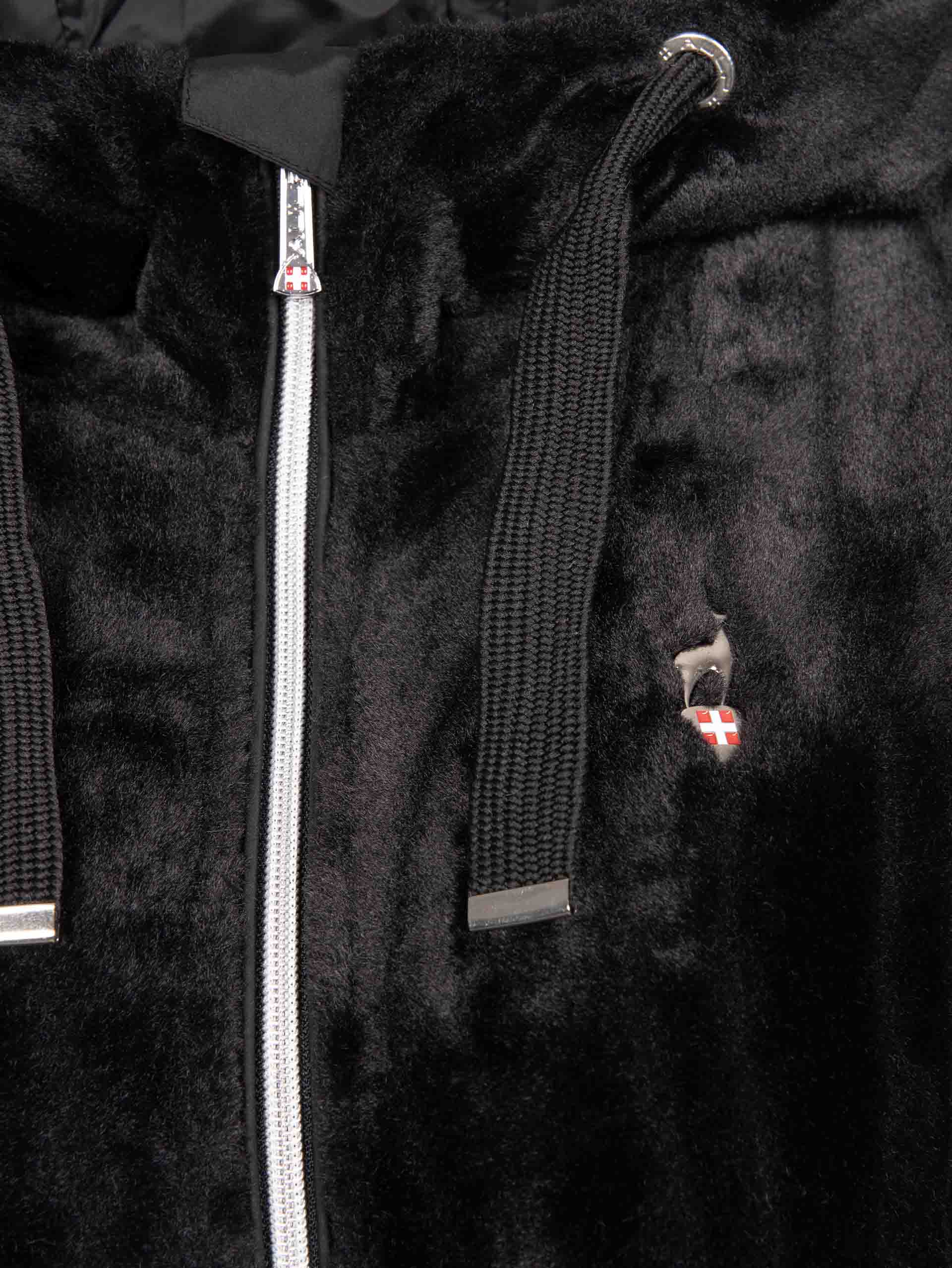 Sleeveless faux fur jacket VAGUE | Aulp