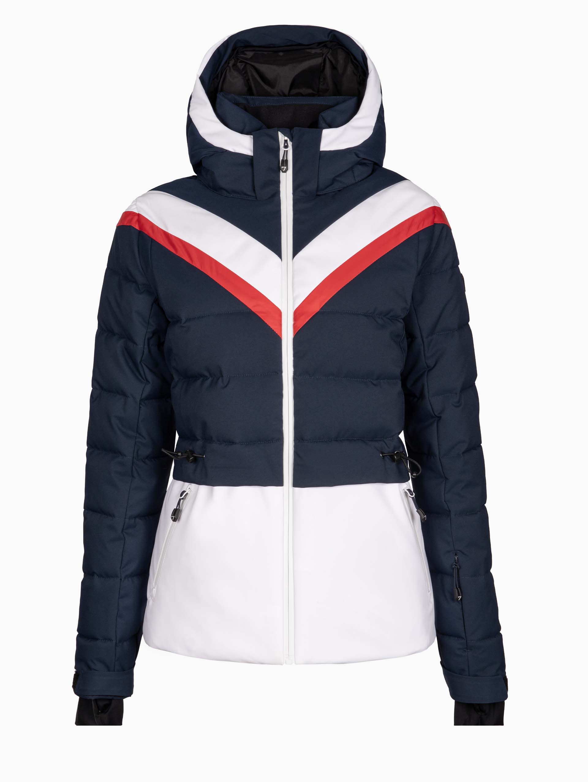 degré 7 NIVOLA WHITE Femme Veste de ski