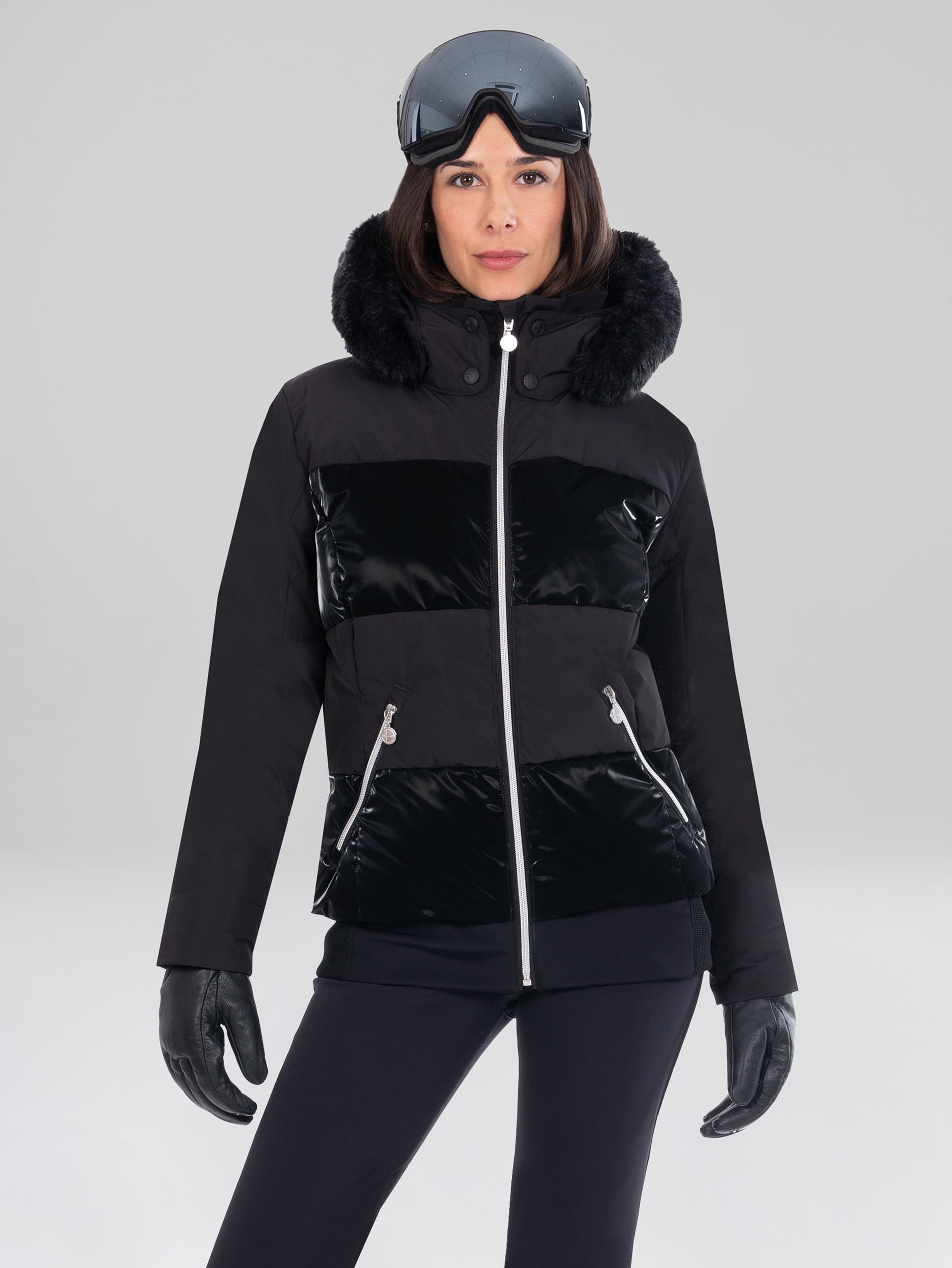 C&A Veste matelassée Enfants filles Ensemble : 2 articles à 1 prix unique noir 8A